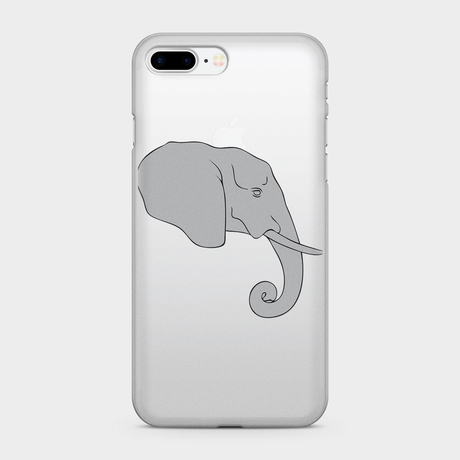 ELEPHANT clear iPhone case (D43)