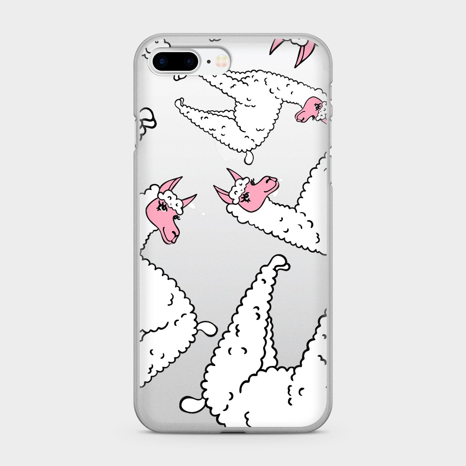 LlAMA clear iPhone case (D44)