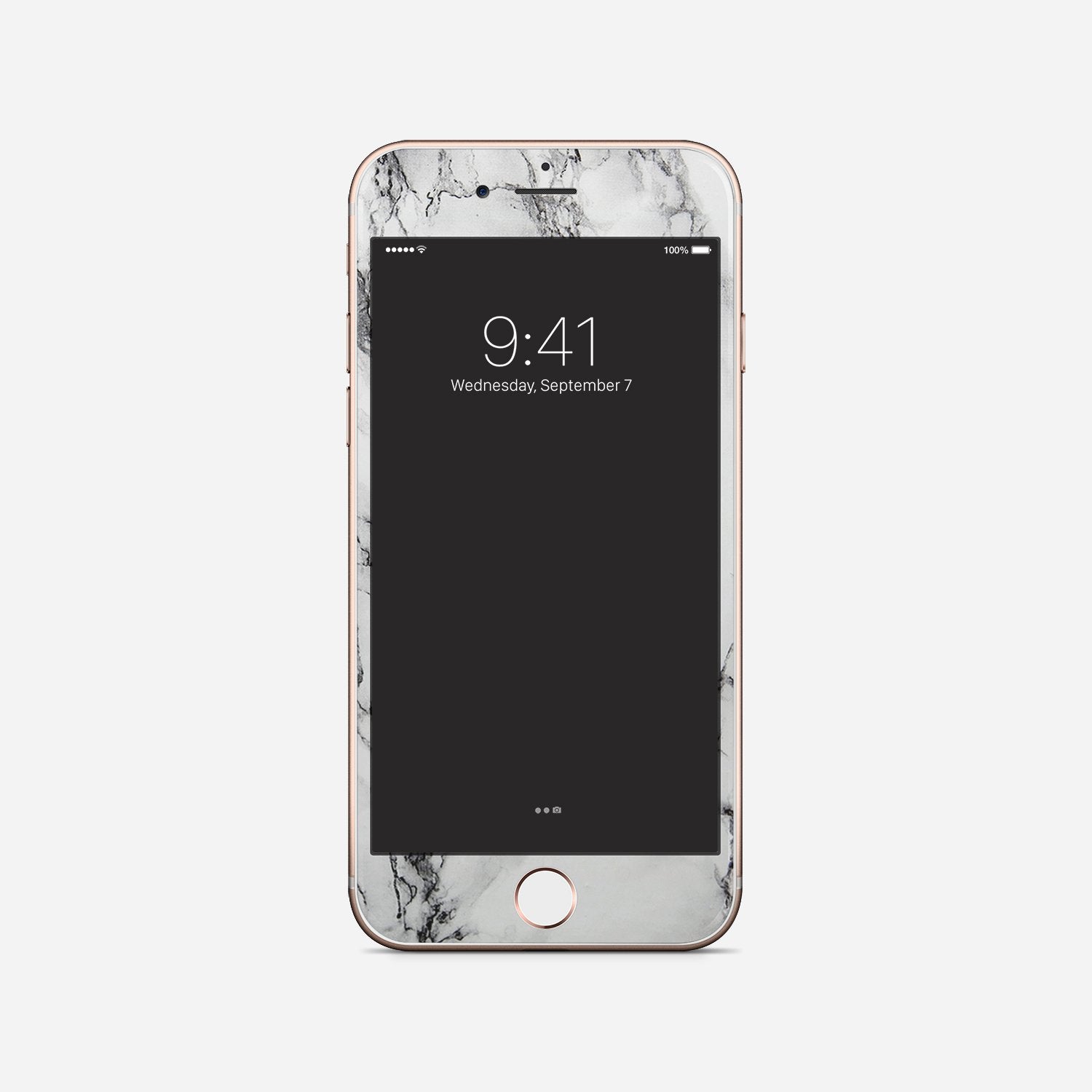 WHITE MARBLE Iphone/ Ipod vinyl skin