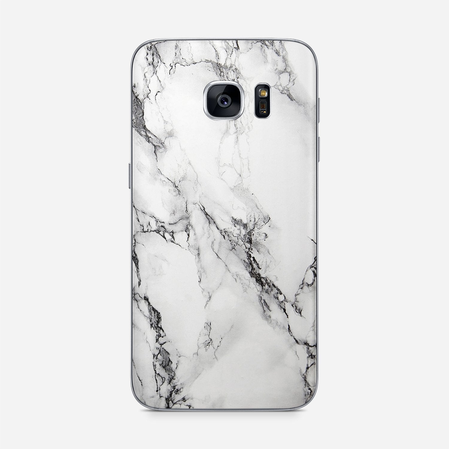 WHITE MARBLE Samsung vinyl skin