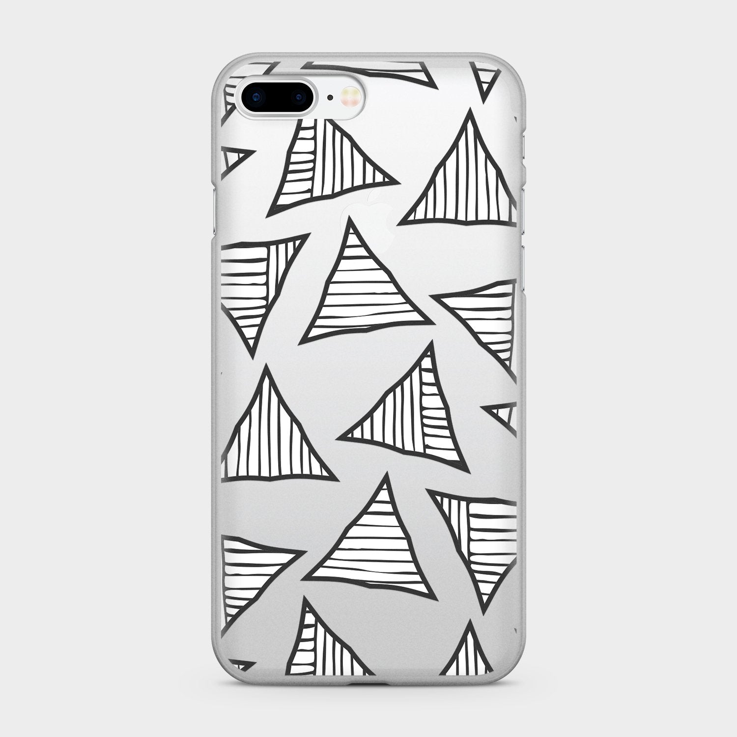 GEOMETRIC v2 clear iPhone case (D48)