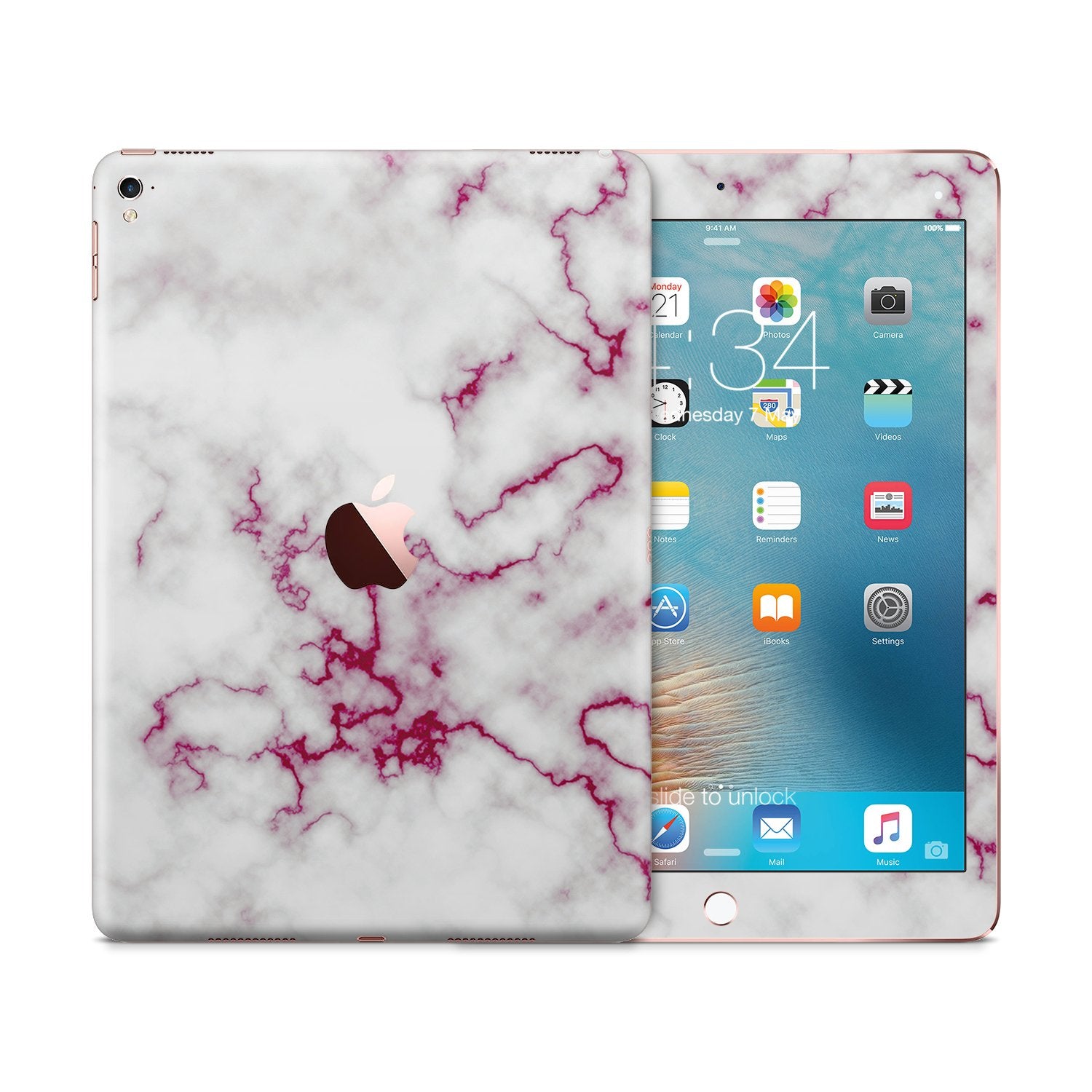MARBLE VEINS Ipad tablet vinyl skin
