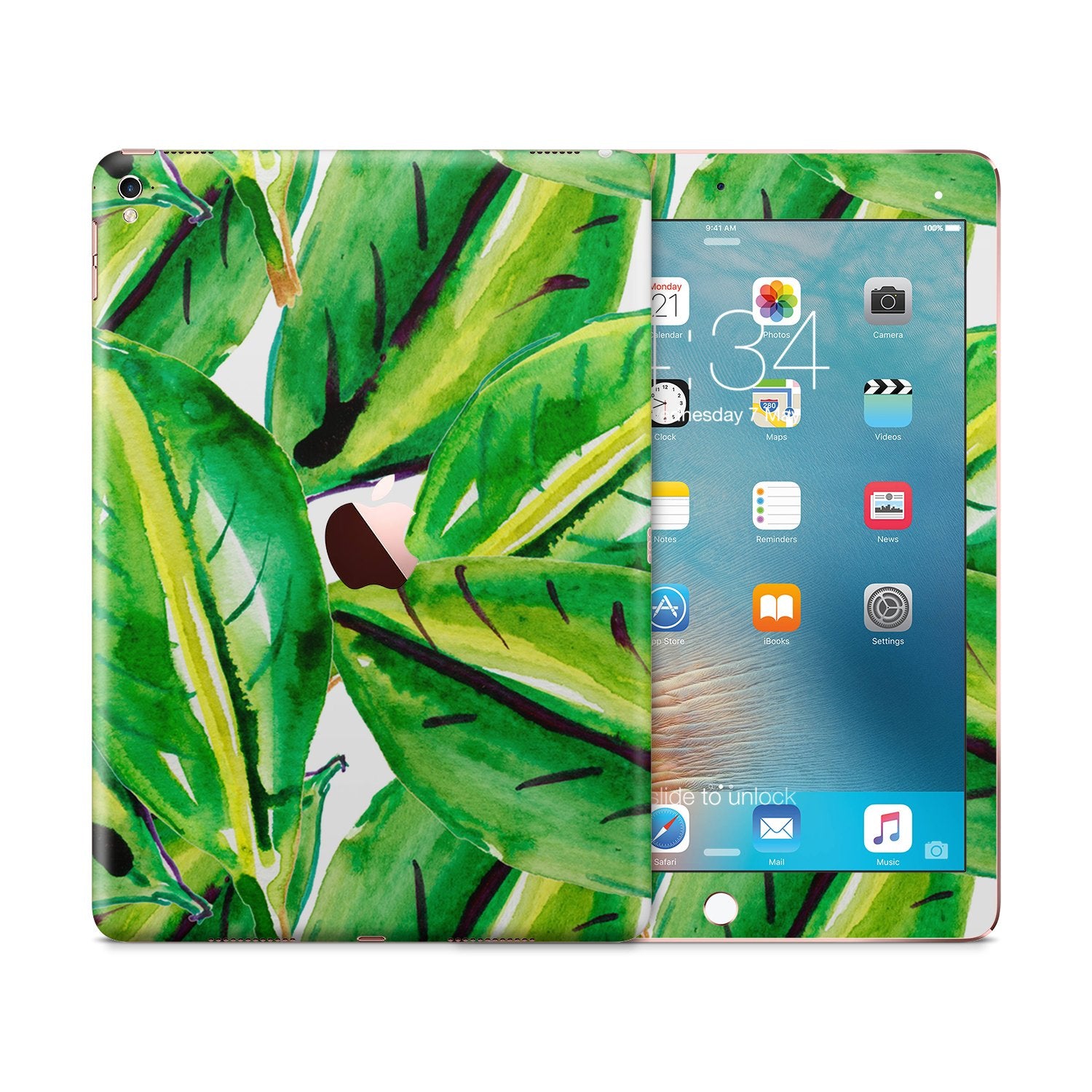 BANANA LEAF Ipad tablet vinyl skin