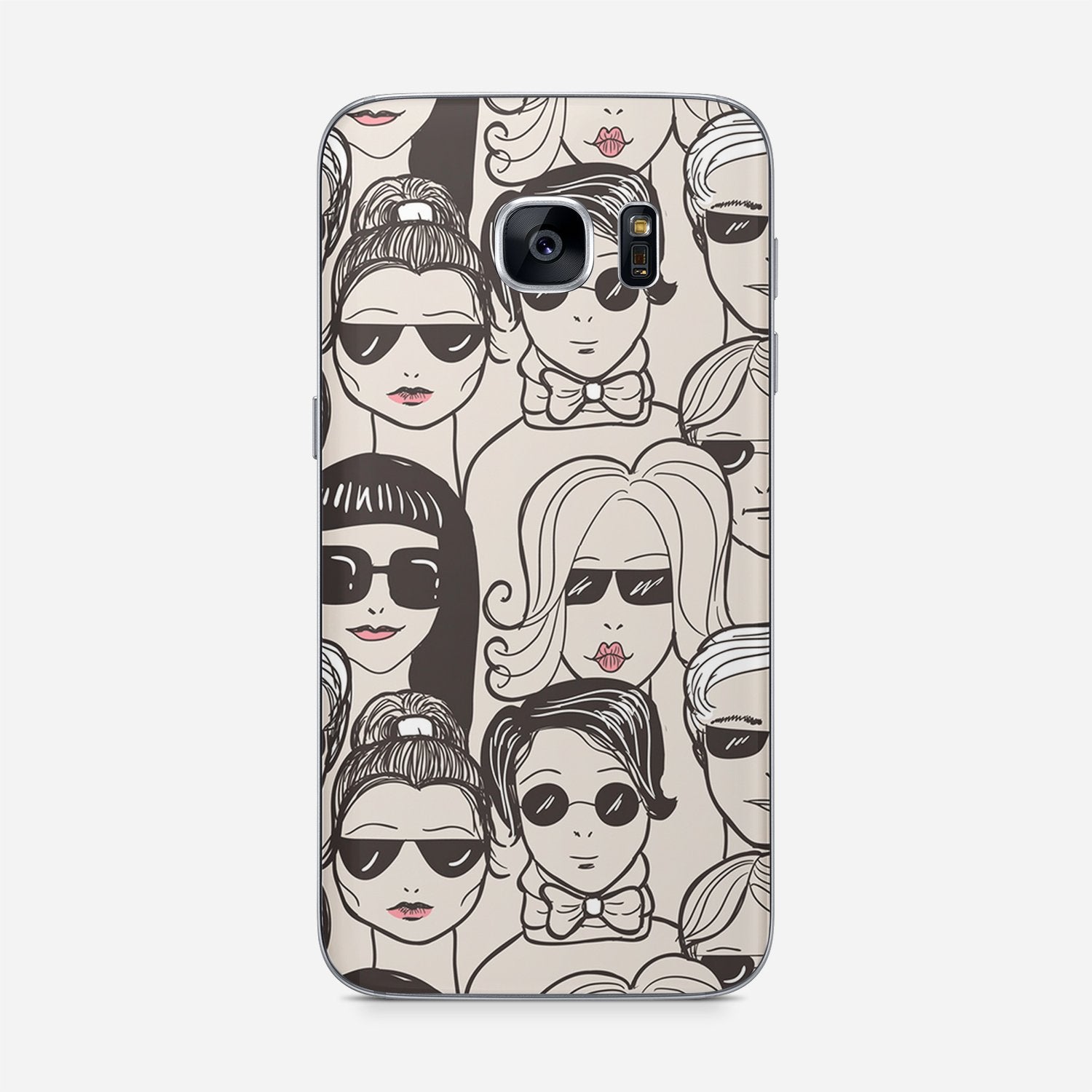 BEIGE PEOPLE Samsung vinyl skin