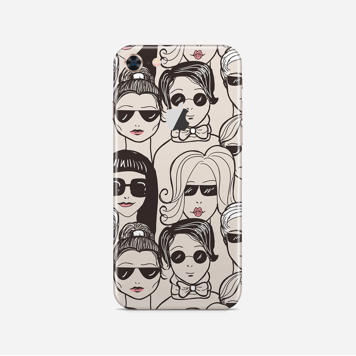 BEIGE PEOPLE Iphone/ Ipod vinyl skin