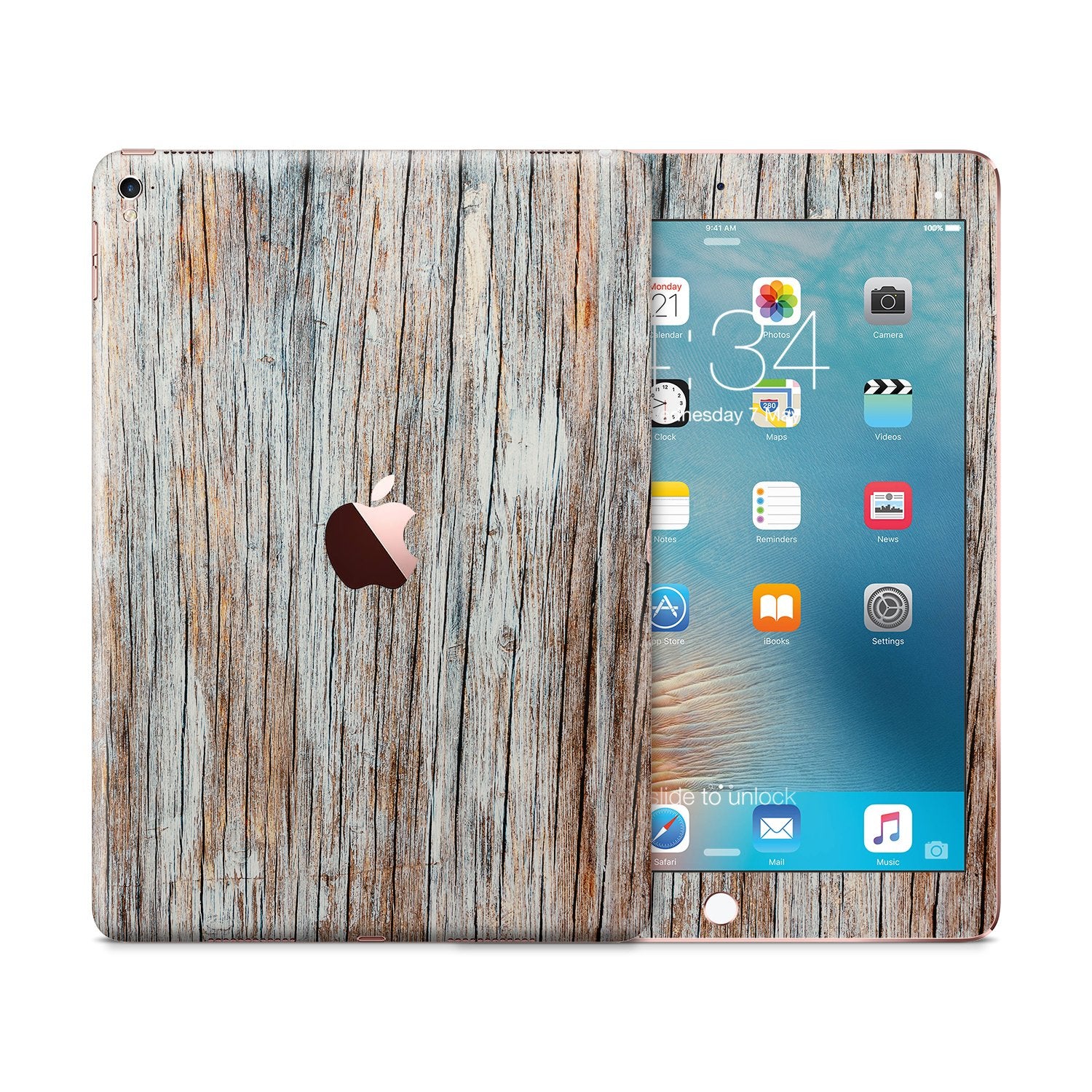 LIGHT WOOD Ipad tablet vinyl skin