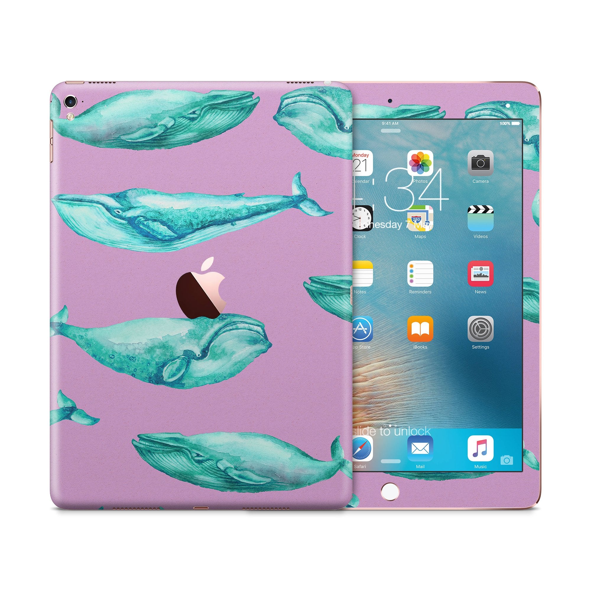 WHALE v2 Ipad tablet vinyl skin