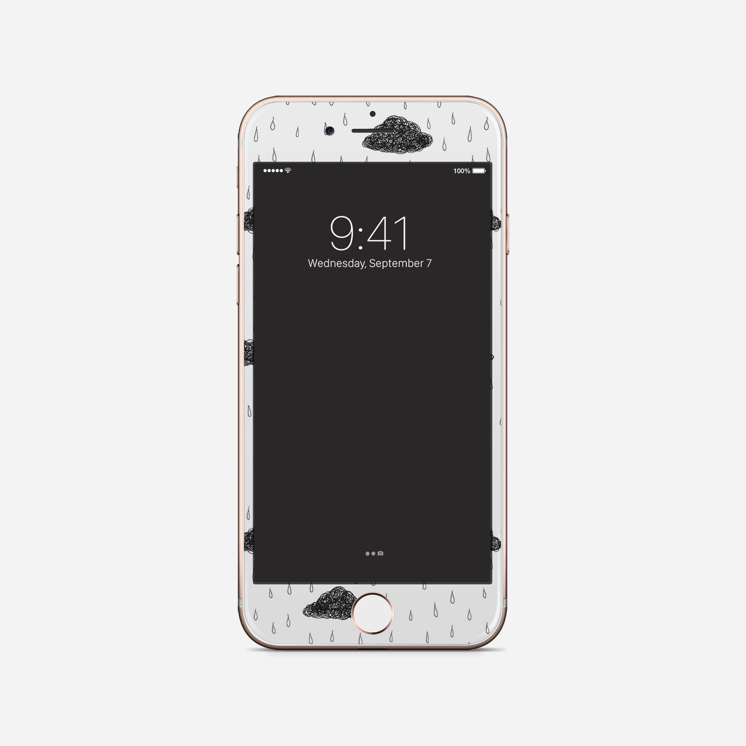 RAINY DAY Iphone/ Ipod vinyl skin