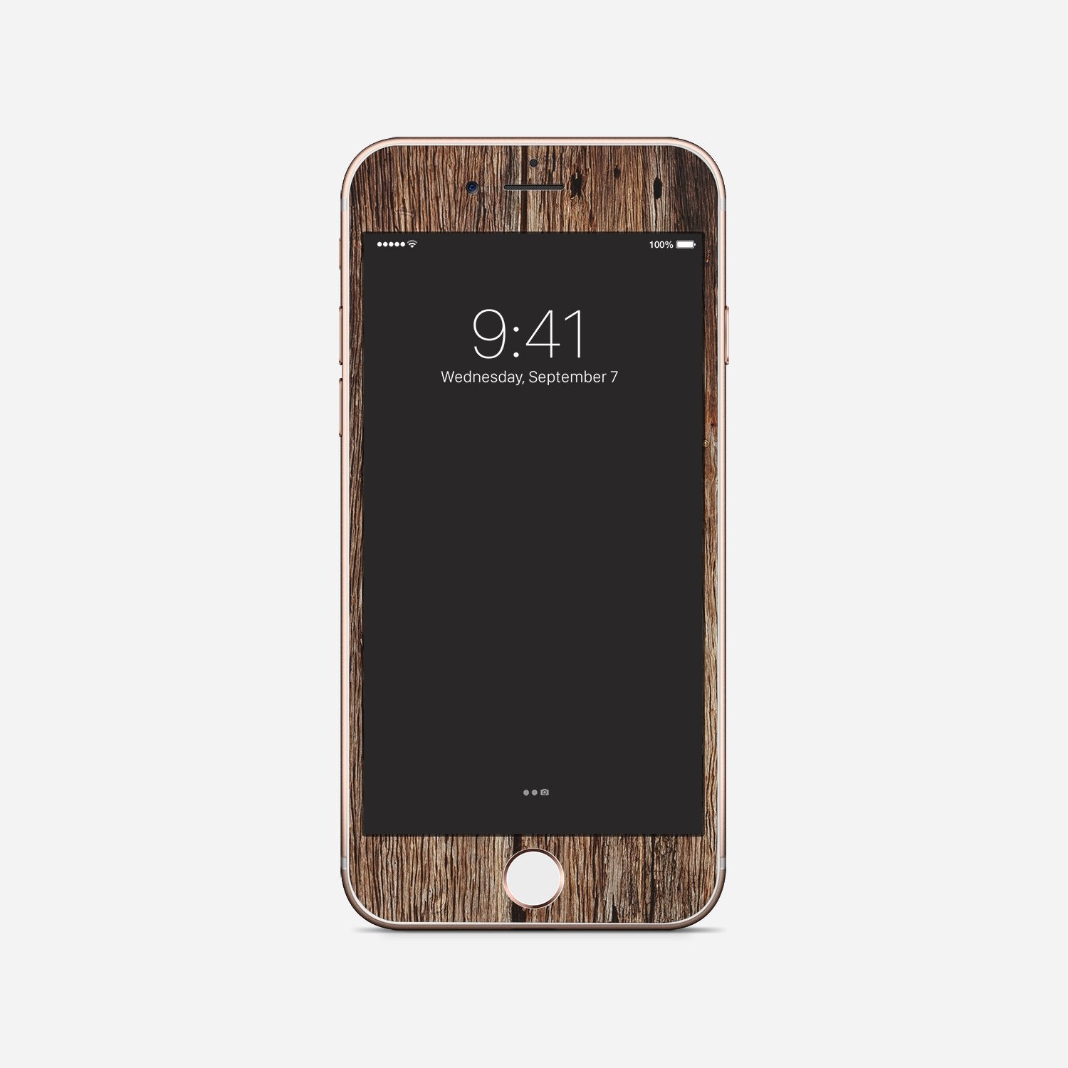 BROWN WOOD v2 Iphone/ Ipod vinyl skin