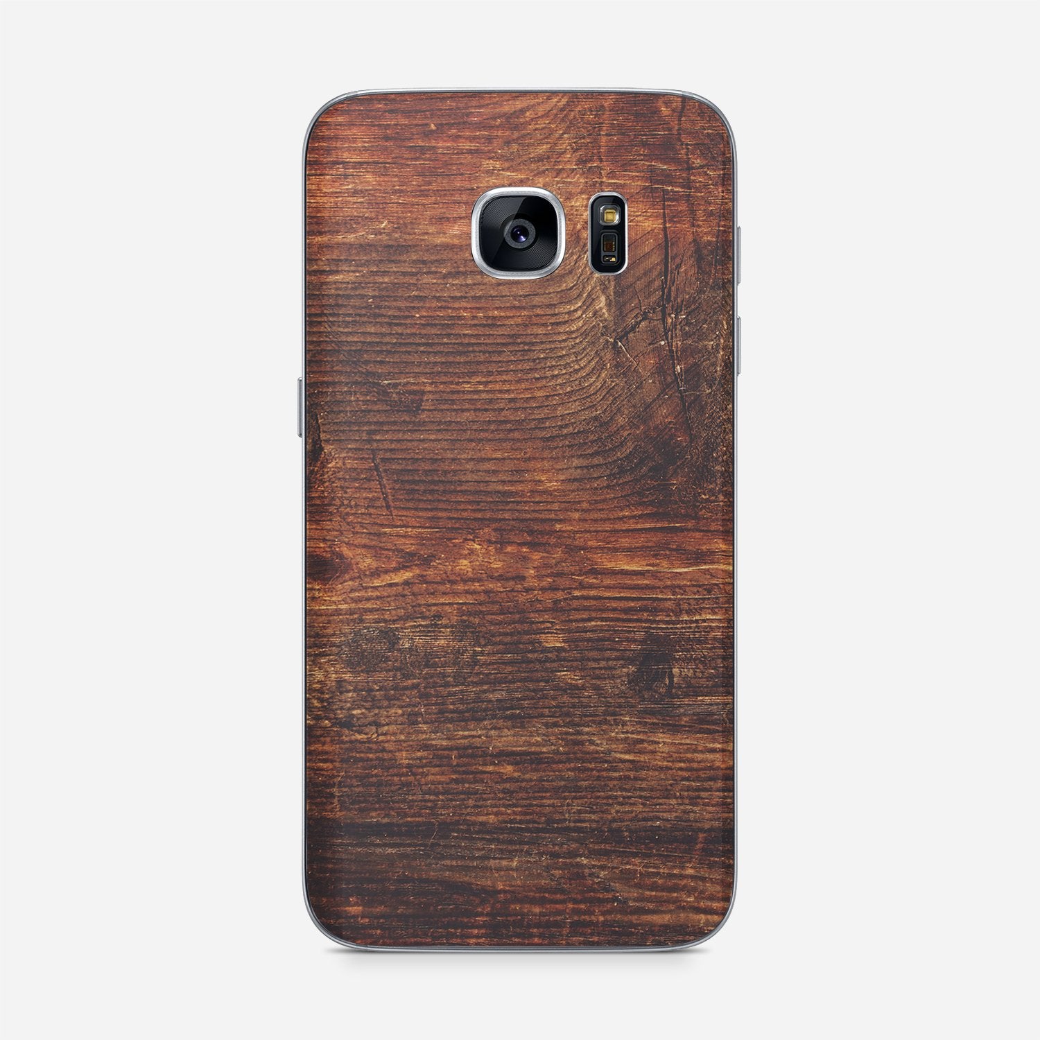 BROWN WOOD Samsung vinyl skin