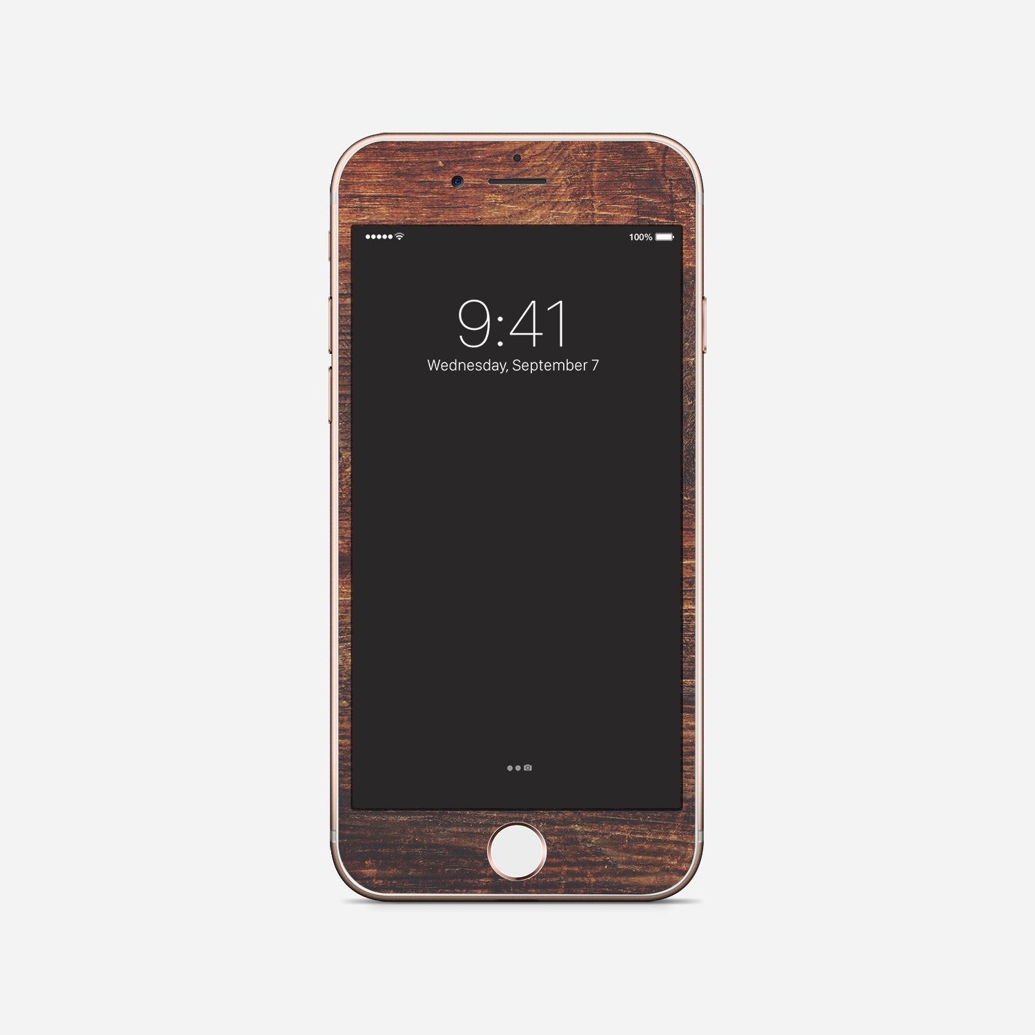 BROWN WOOD Iphone/ Ipod vinyl skin