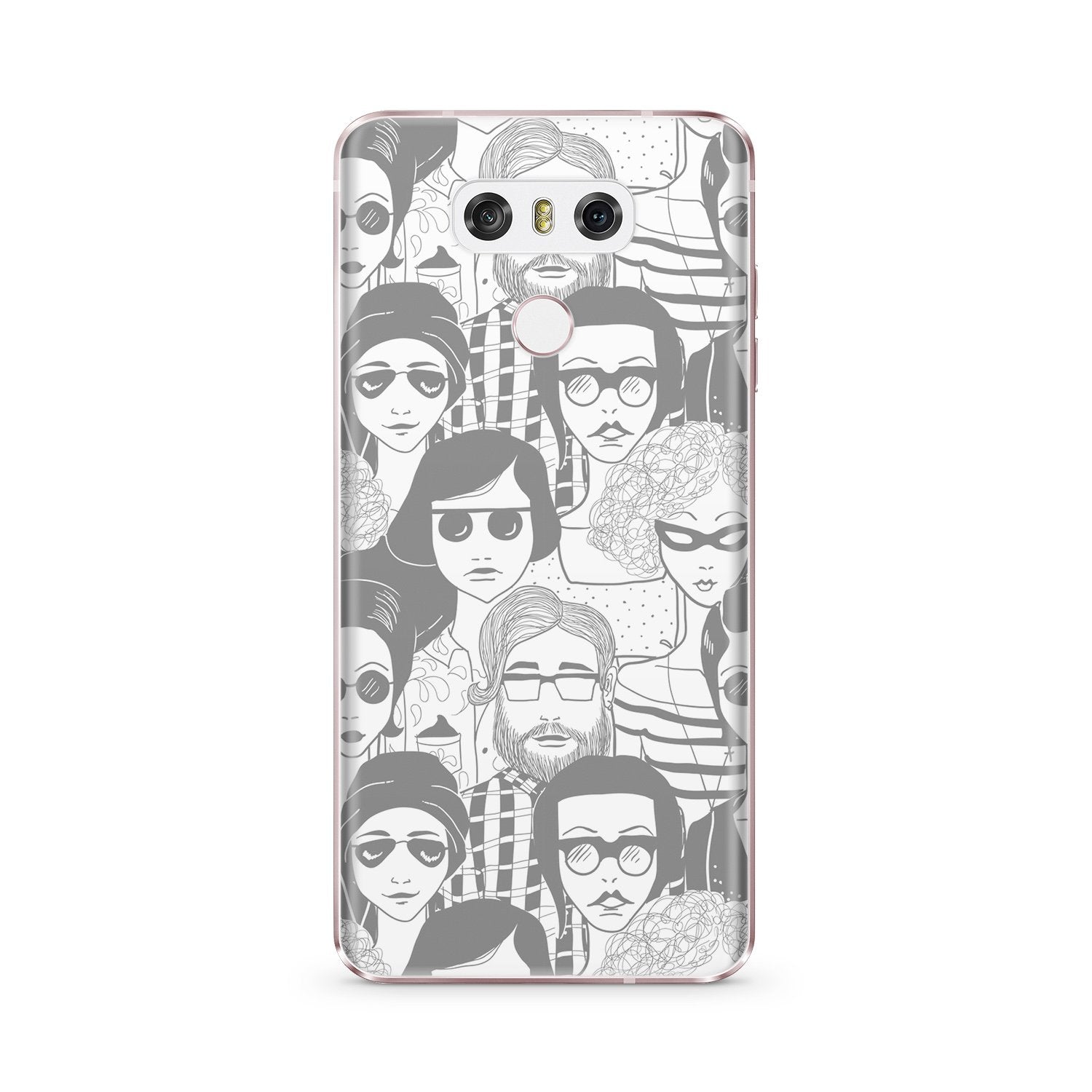 PEOPLE IN GREY LG vinyl skin