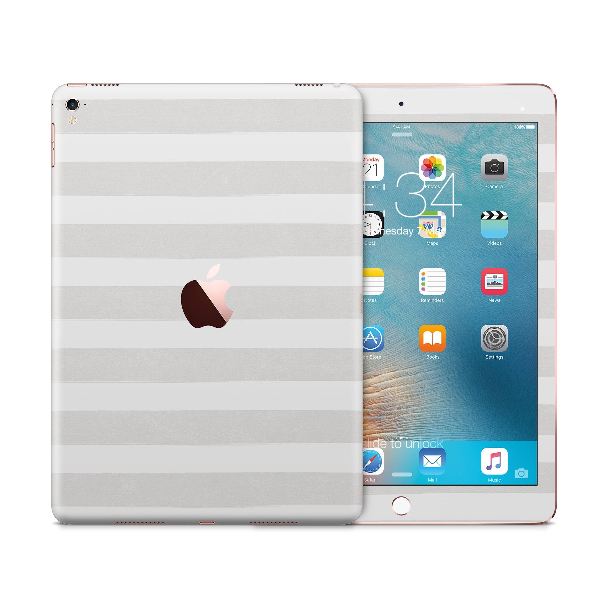 STRIPES Ipad tablet vinyl skin