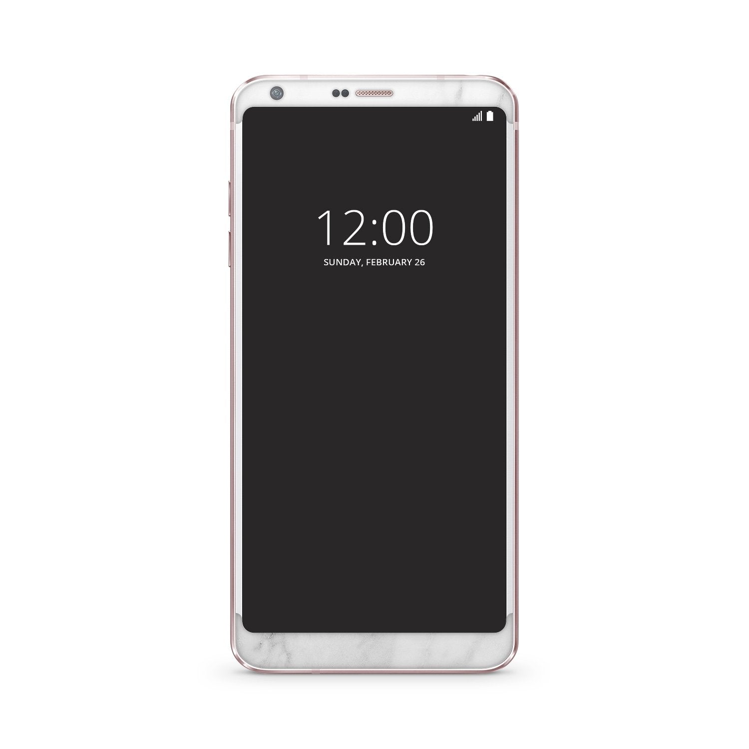 WHITE MARBLE v3 LG vinyl skin