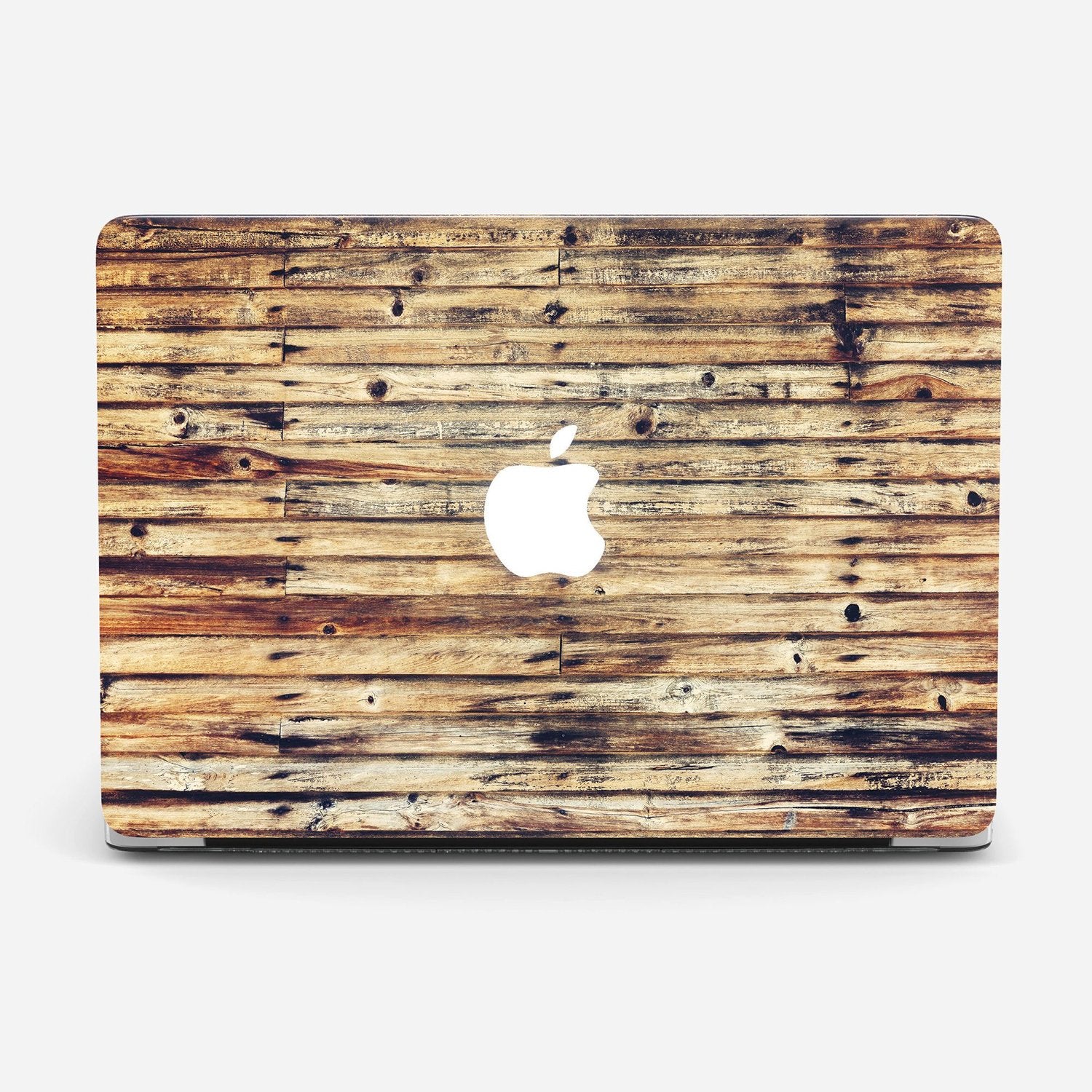 BURNED WOOD laptop vinyl skin