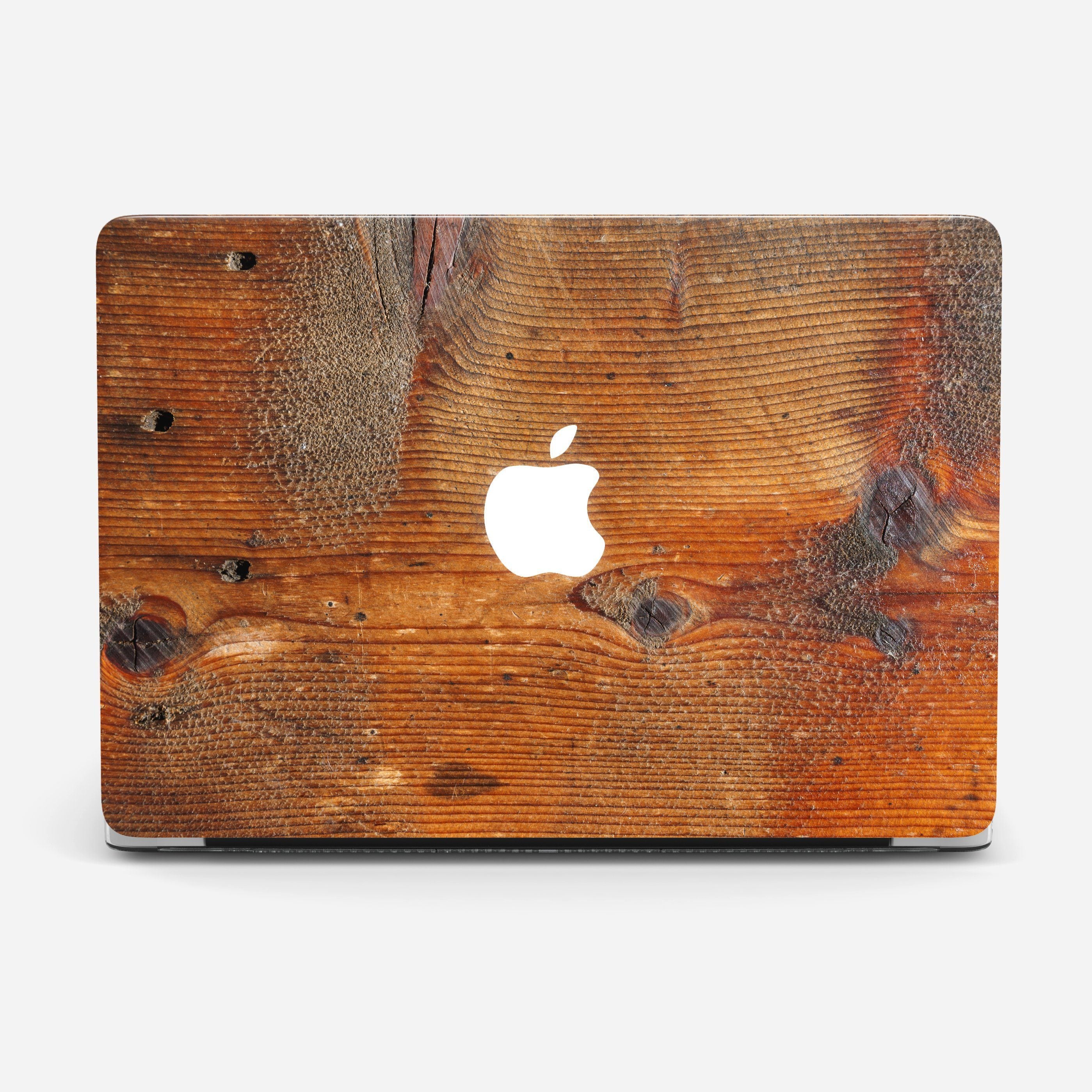 GINGER WOOD laptop vinyl skin