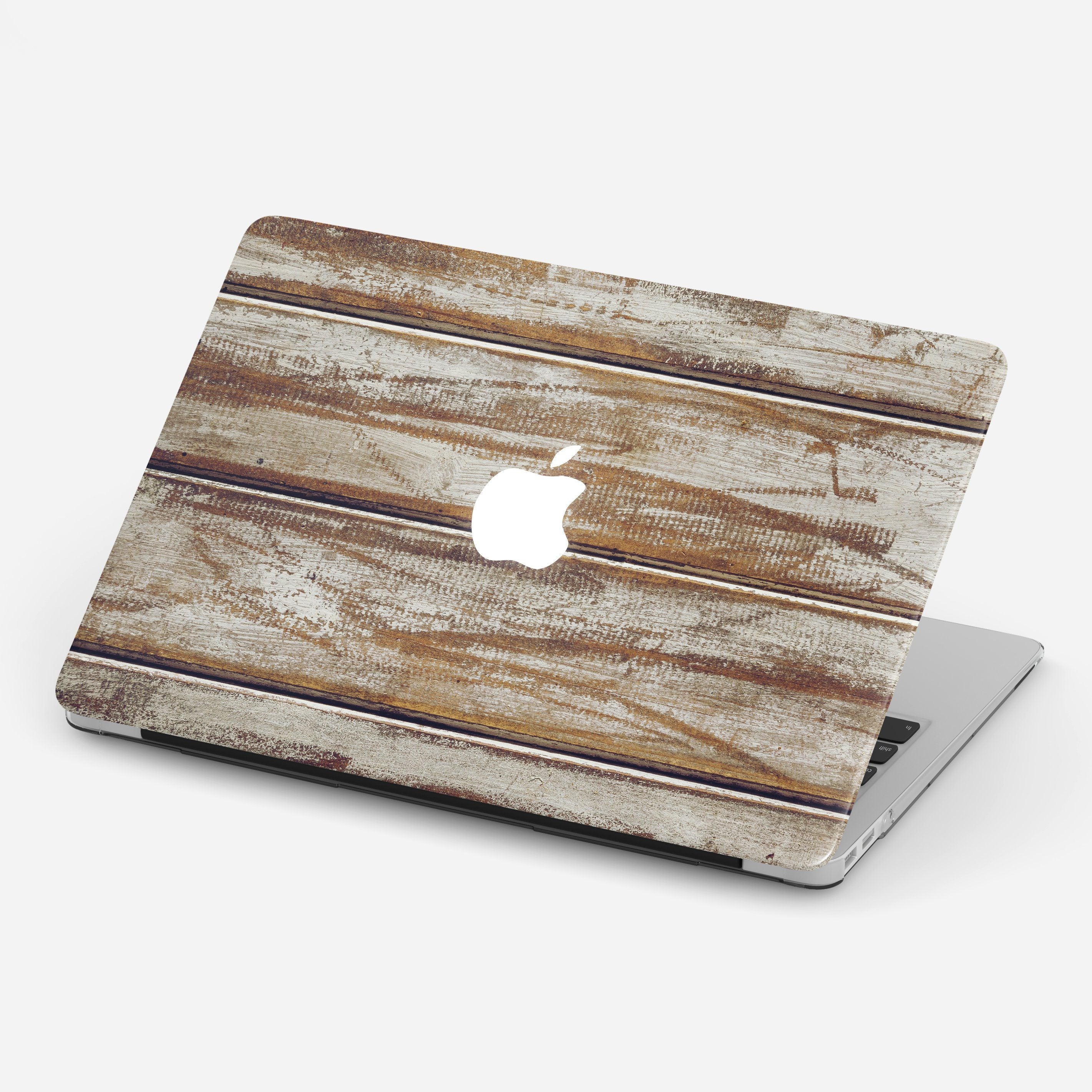 SCRATCHY WOOD laptop vinyl skin