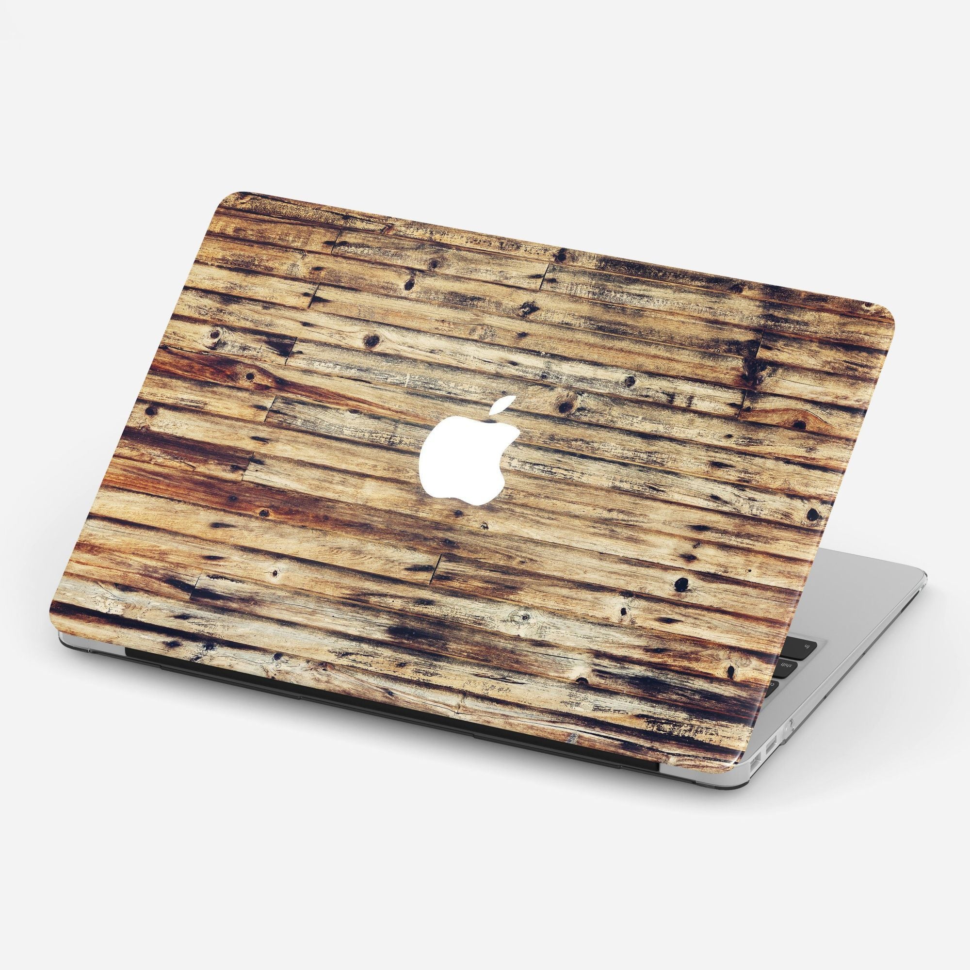 BURNED WOOD laptop vinyl skin