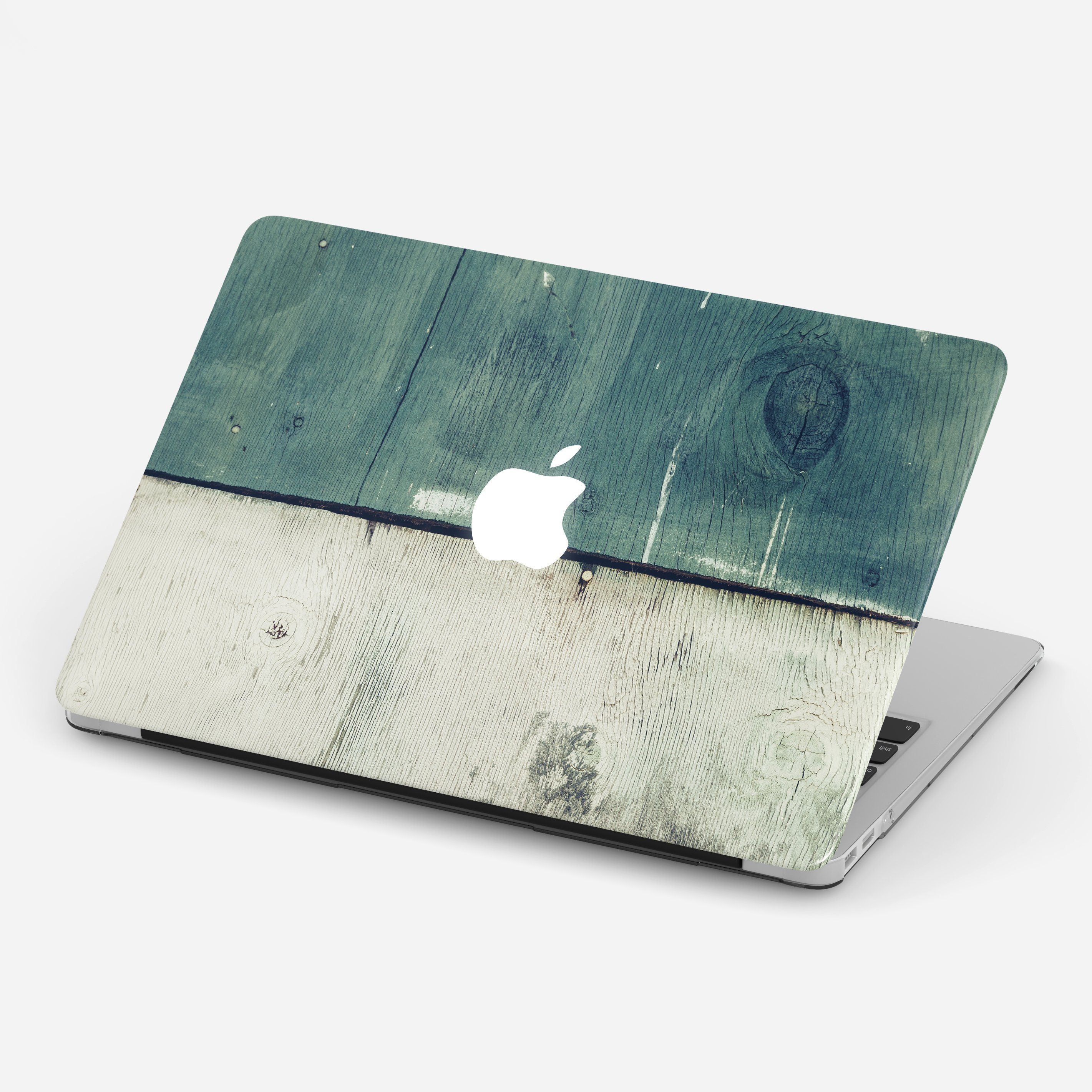 DOUBLE WOOD laptop vinyl skin