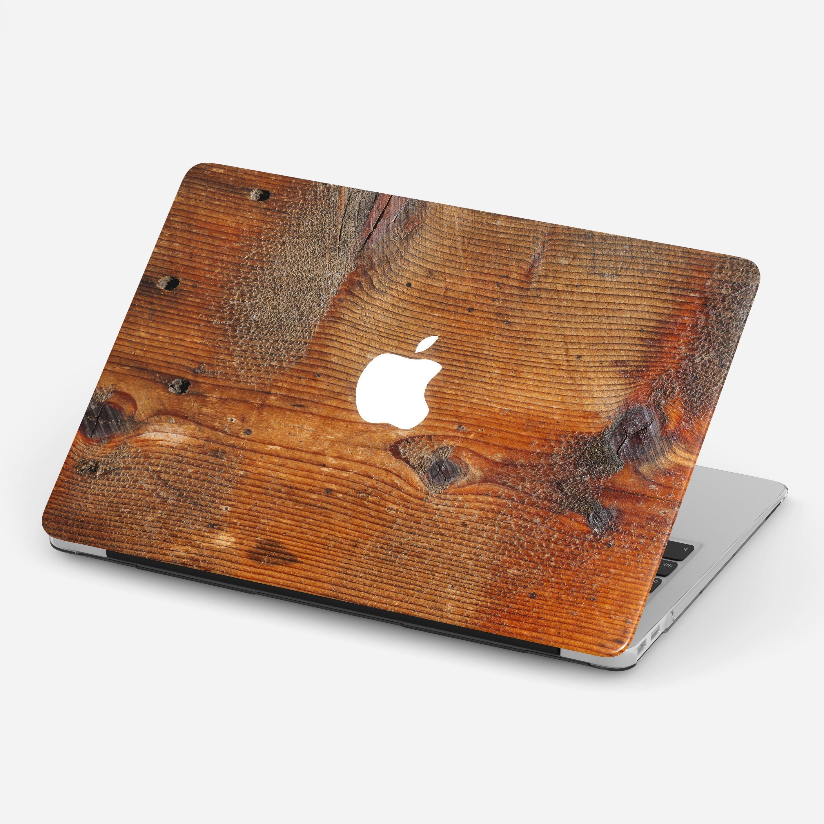 GINGER WOOD laptop vinyl skin