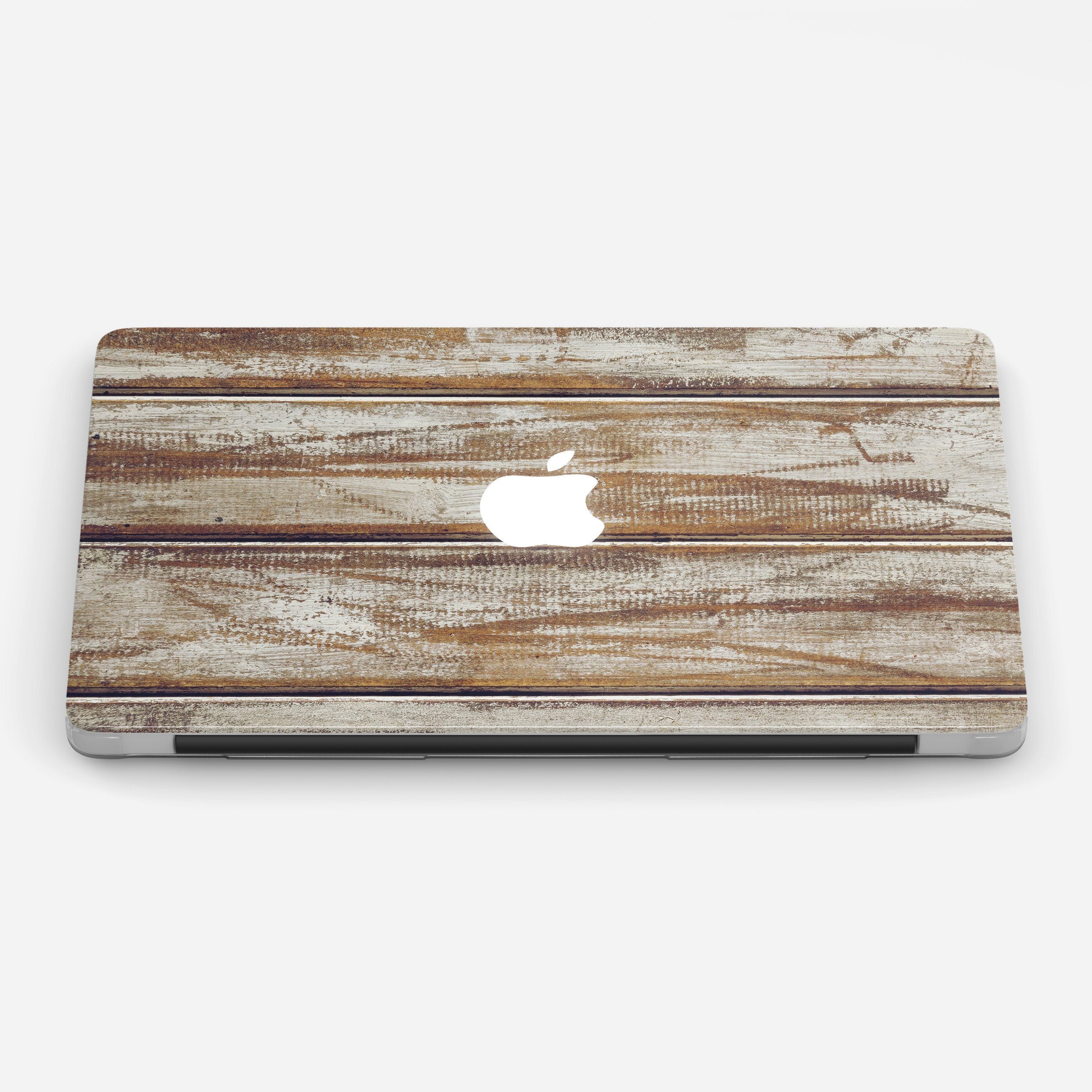 SCRATCHY WOOD laptop vinyl skin