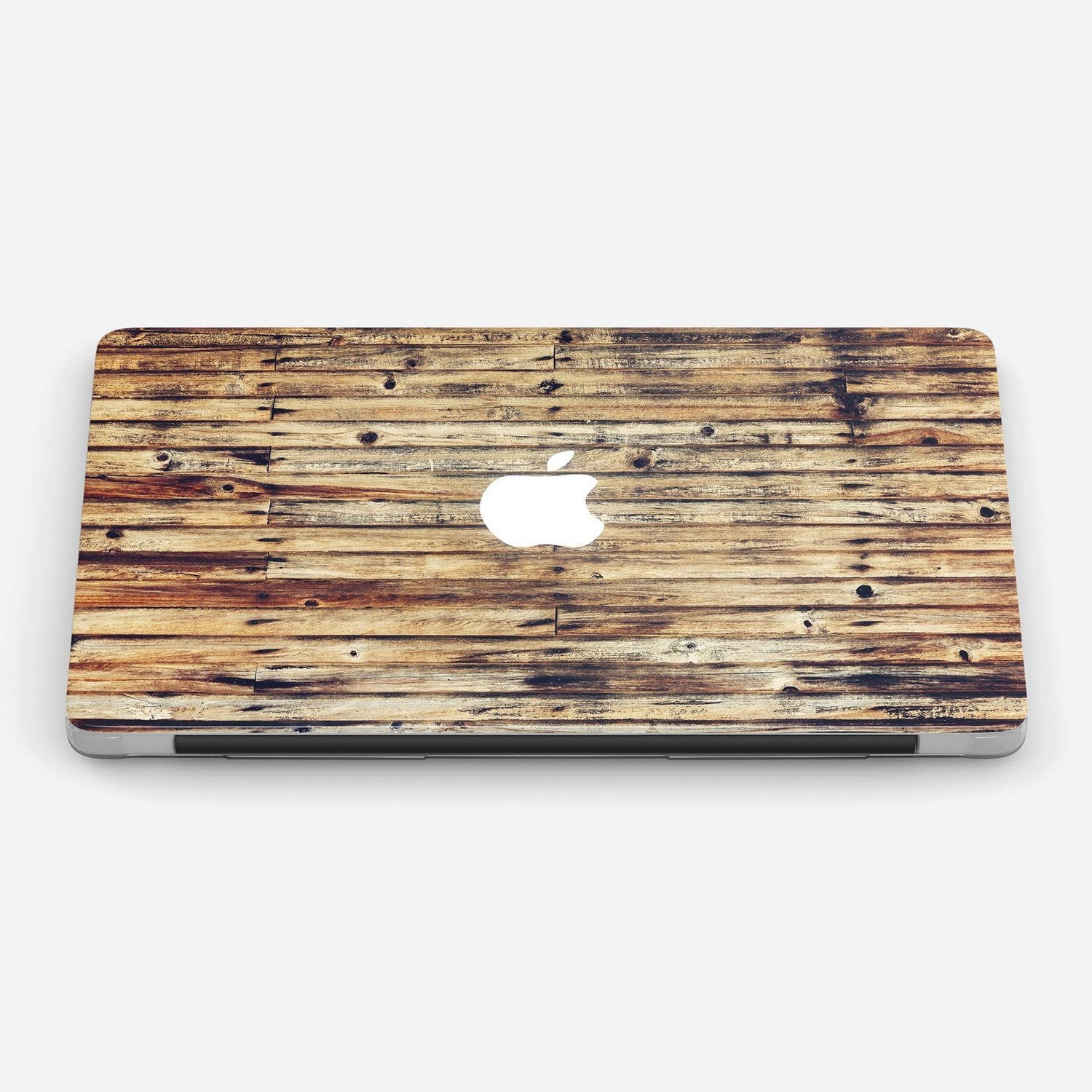 BURNED WOOD laptop vinyl skin