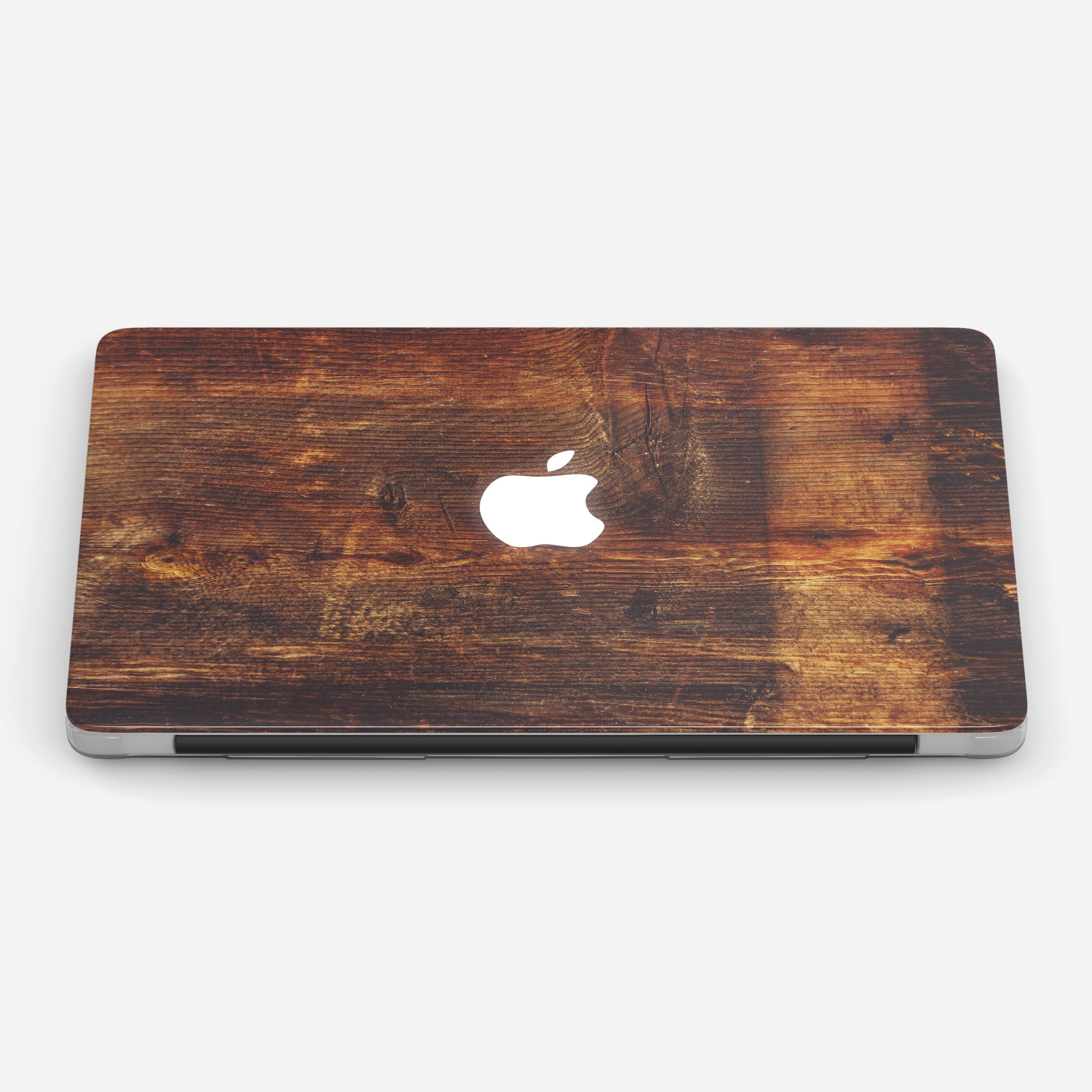 BROWN WOOD laptop vinyl skin