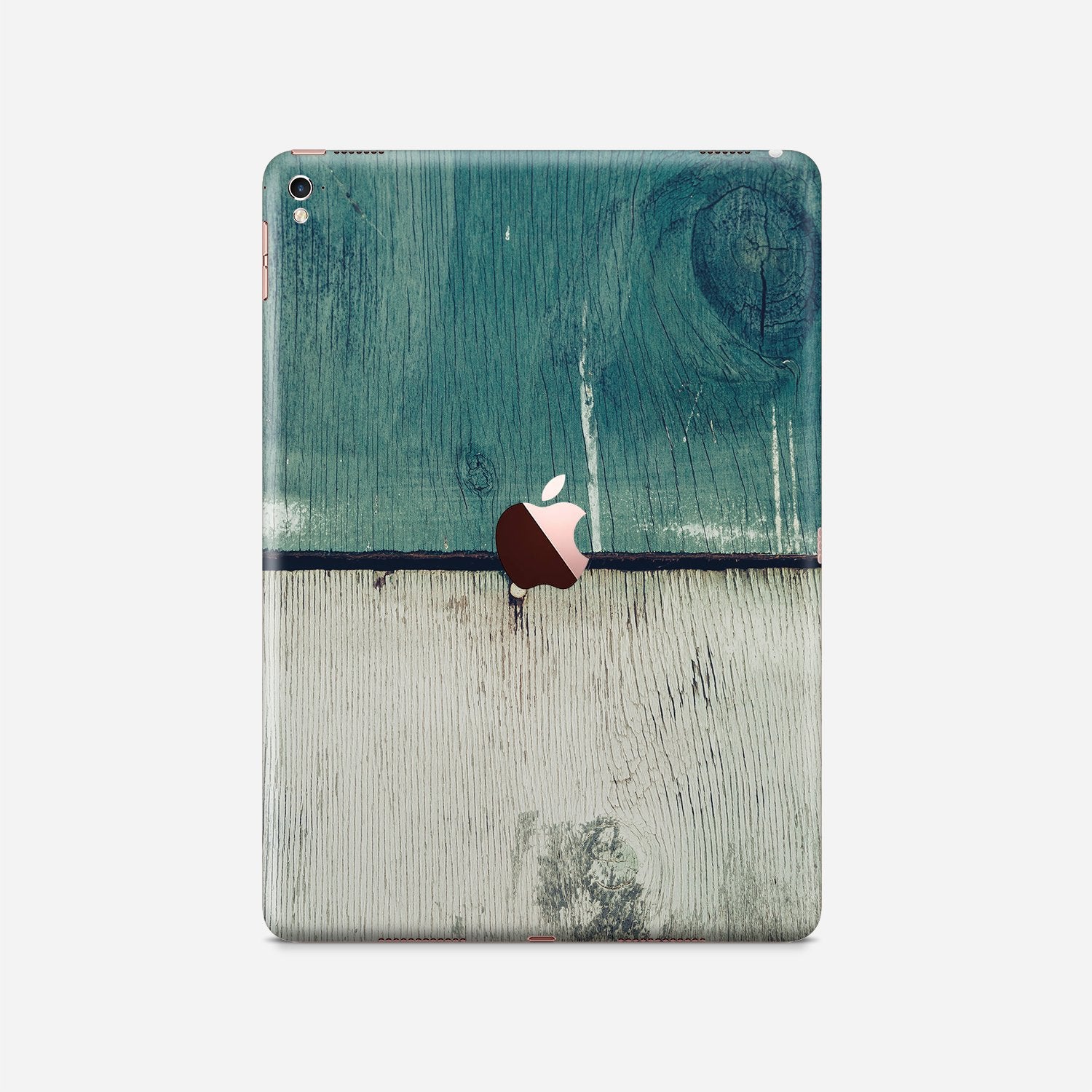 DOUBLE WOOD Ipad tablet vinyl skin