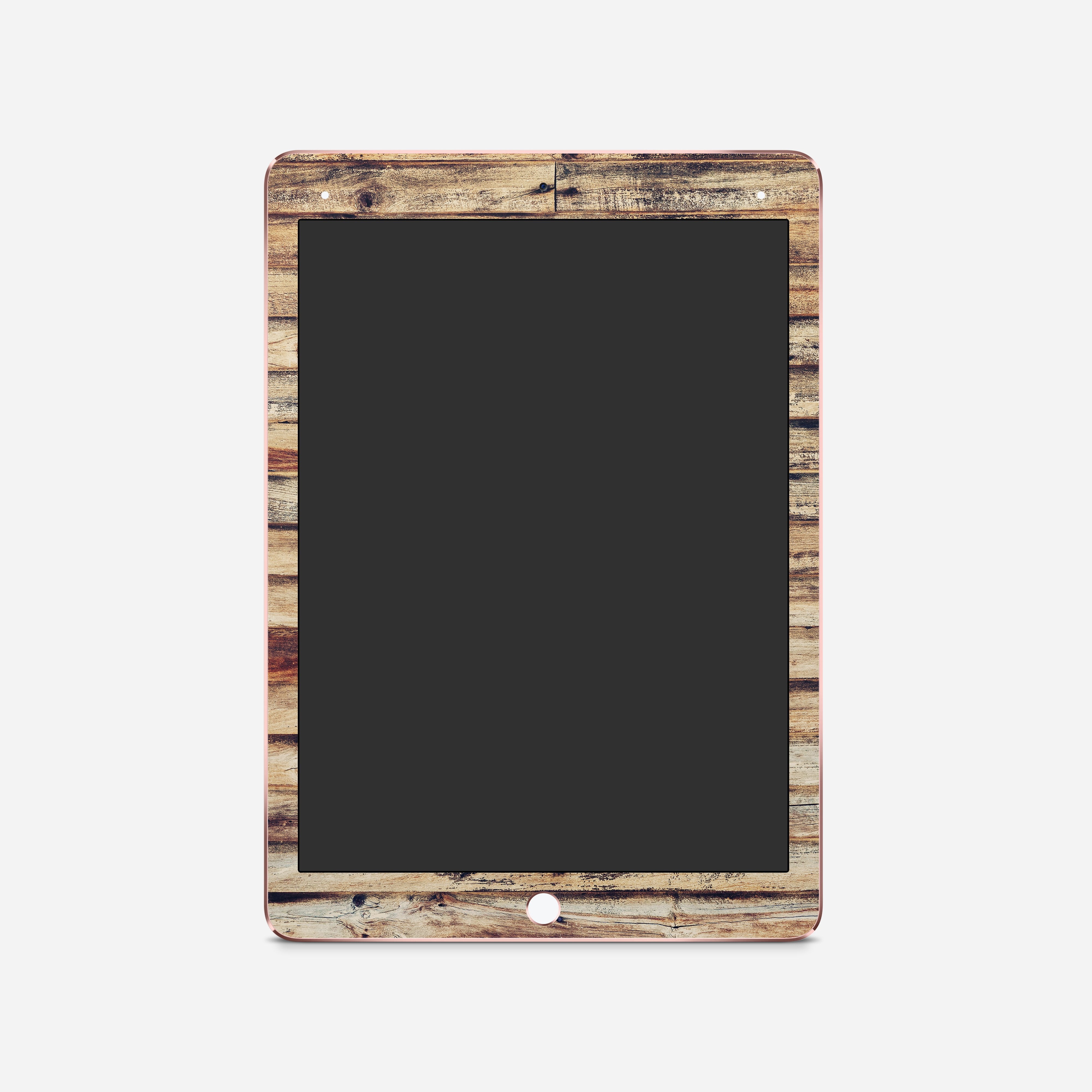 BURNED WOOD Ipad tablet vinyl skin