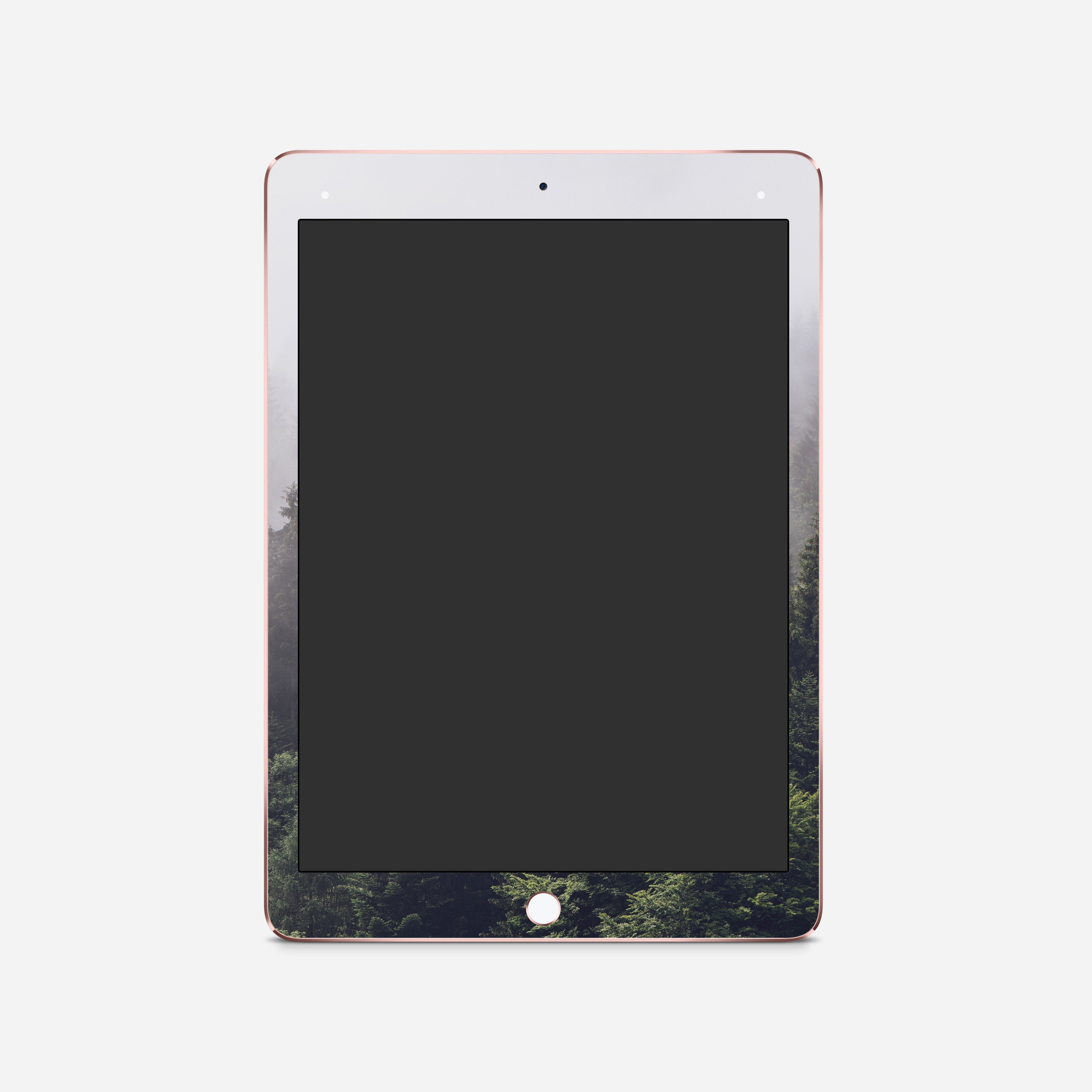 FOGGY FOREST Ipad tablet vinyl skin