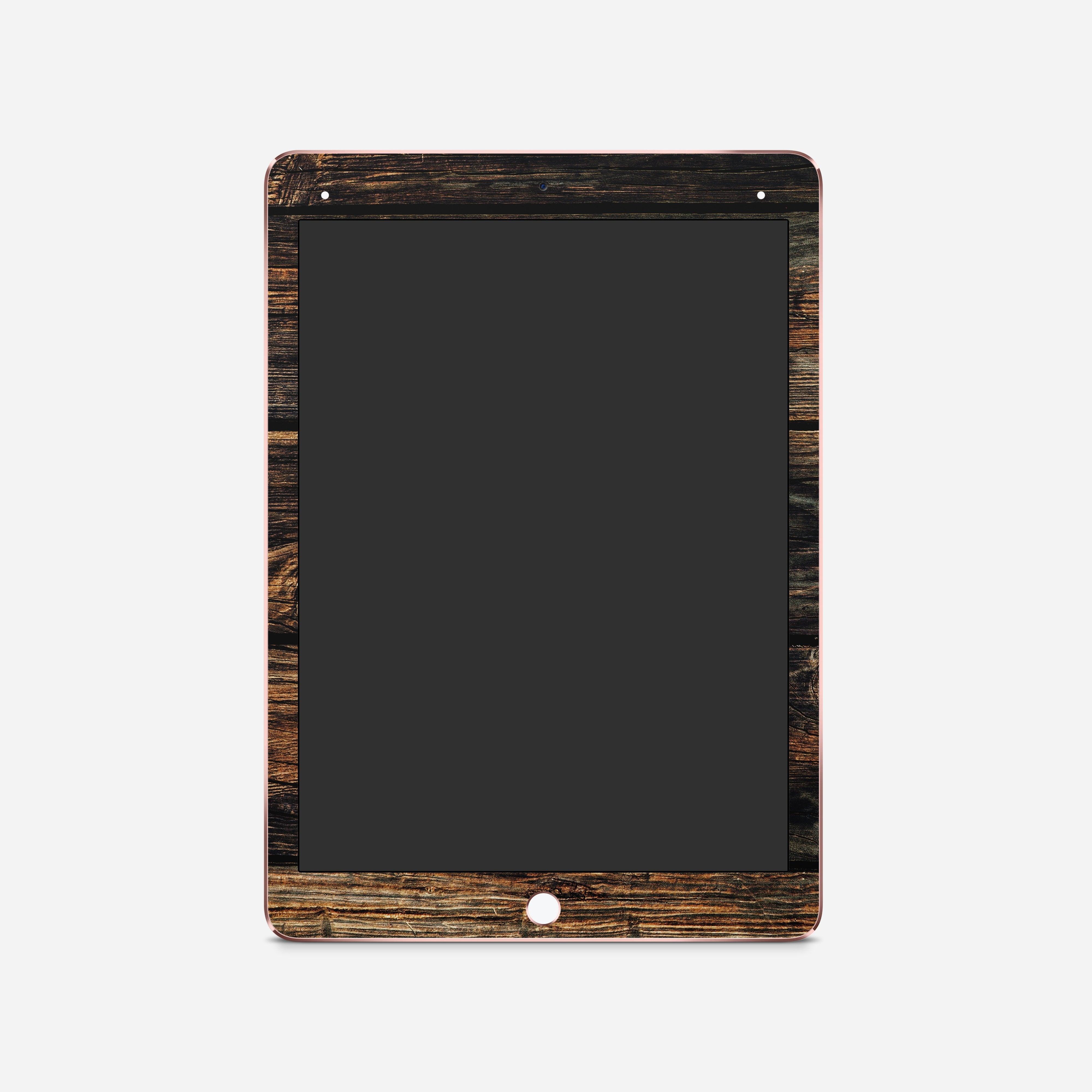 BROWN WOOD v3 Ipad tablet vinyl skin